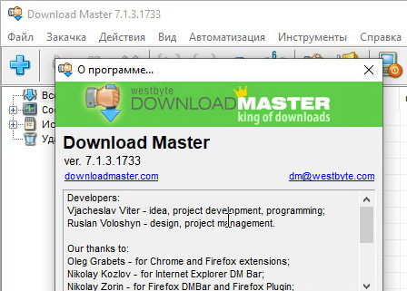 Download Master 7.1.3.1733 для windows