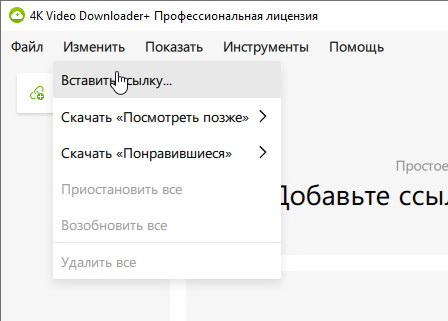 4K Video Downloader Plus 25.4.1.255 + лицензионный ключ