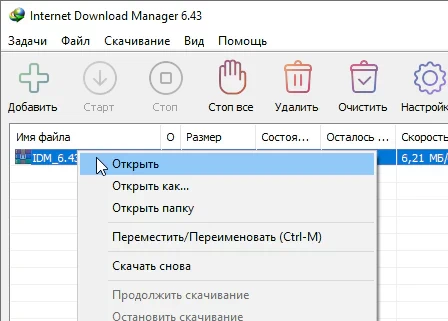 Internet Download Manager 6.43.8 и серийный номер